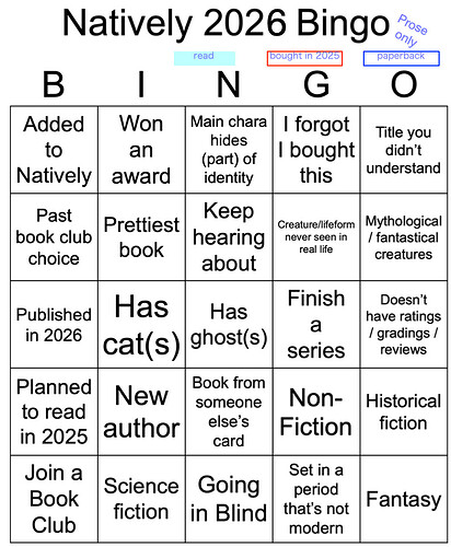 Natively Bingo 2026