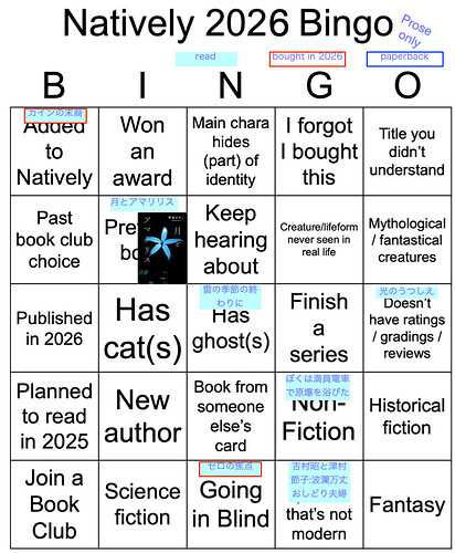 Natively Bingo 2026
