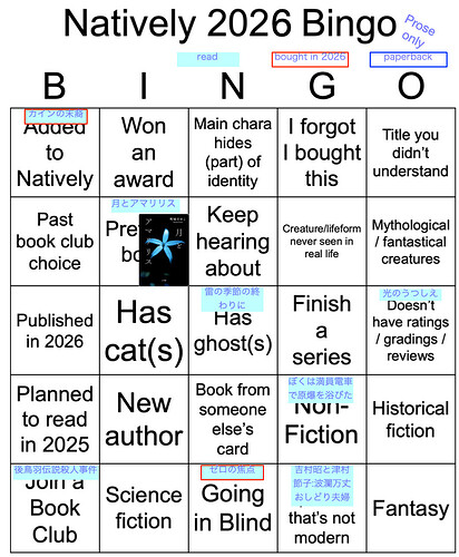Natively Bingo 2026