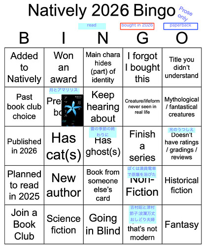Natively Bingo 2026