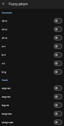 from SwiftKey settings