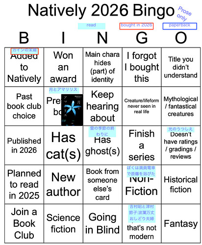Natively Bingo 2026