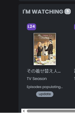 episodes populating